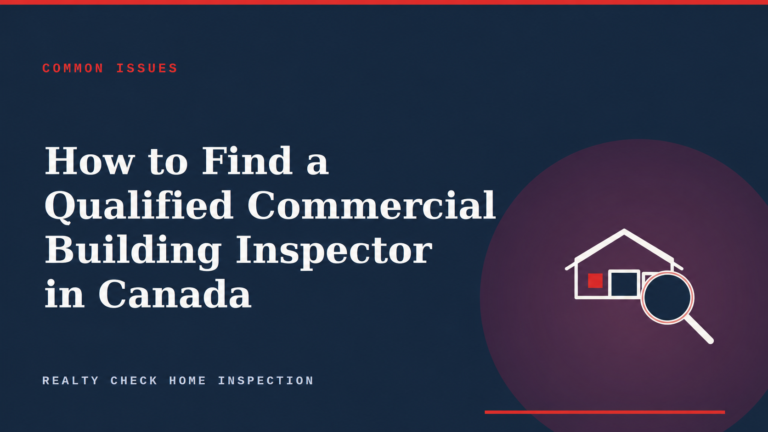 How to Find a Qualified Commercial Building Inspector in Canada