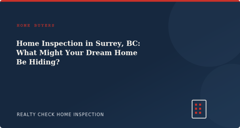 Home Inspection in Surrey, BC: What Might Your Dream Home Be Hiding?