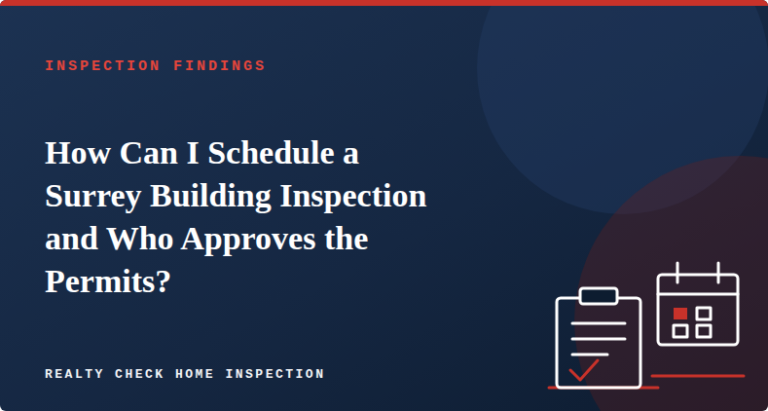 How Can I Schedule a Surrey Building Inspection and Who Approves the Permits?